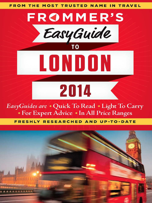 Title details for Frommer's EasyGuide to London 2014 by Jason Cochran - Wait list
